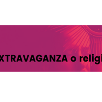 na różowym tle czarny tytuł spektaklu