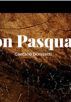 na pierwszym planie grafiki tytuł i dane autora opery, tło stanowi popękana beżowo-brazowa płaszczyzna.