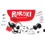 Grafika: z kosza balonu wysypują się instrumenty muzyczne.