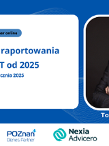 Grafika promująca szkolenie Obowiązek raportowania JPK_CIT od 2025