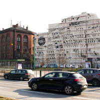 Historyczny mural w sercu Poznania