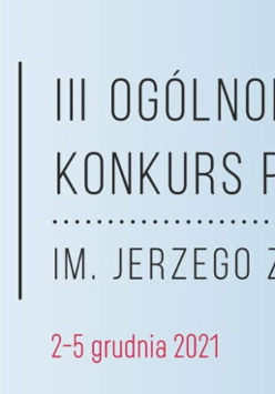 Obrazek przedstawia logo oraz nazwę konkursu, poniżej znajduję sie data wydarzenia.