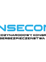 Napis o treści INSECON Międzynarodowy Kongres Cyberbezpieczeństwa.