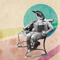 JA TU TYLKO CZYTAM. Książka dla dorosłych z rysunkami