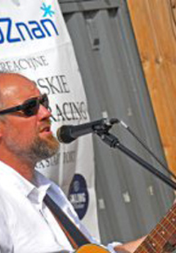 Jakub Paluszkiewicz podczas występu