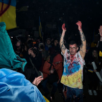 Kadry ukraińskie w Galerii w Bramie