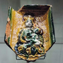 kafel z wizerunkiem maryjnym