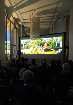 kino w przestrzeni Zamku