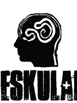 Logo klubu - czarna twarz z profilu