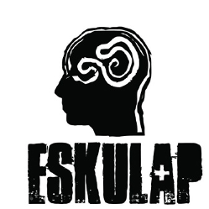 Logo klubu - czarna twarz z profilu