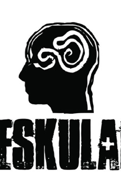 Logo klubu - czarna twarz z profilu