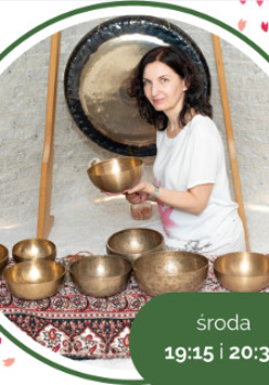 Koncert relaksacyjny mis i gongów w grocie solnej Galos - Gramis