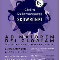 plakat reklamujący koncert