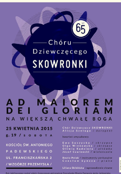 plakat reklamujący koncert