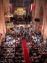 Koncert w poznańskiej katedrze.