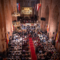 Koncert w poznańskiej katedrze.