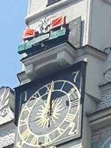 koziołki na poznańskim ratuszu