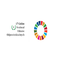 Logo - 17 kolorowych pasków tworzących koło, po lewej nazwa festiwalu