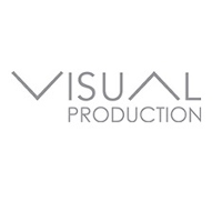 Logo organizatora. Napis "Visual production".