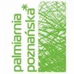 Zielone logo Palmiarni Poznańskiej.