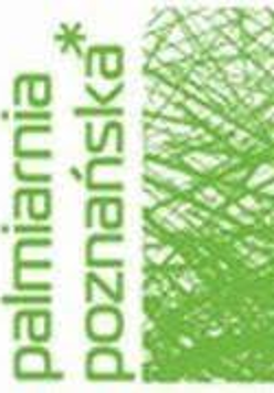 Zielone logo Palmiarni Poznańskiej.