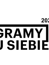 Napis "gramy u siebie edycja 2021".