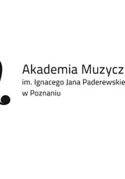 Logo Akademii Muzycznej w Poznaniu.