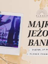 Baner z logo pleneru i zdjęciem artystki.