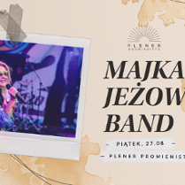 Baner z logo pleneru i zdjęciem artystki.