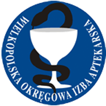 Logo Wielkopolskiej Okręgowej Izby Aptekarskiej.