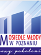 Logo spółdzielni mieszkaniowej osiedle młodych.