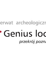 Logo rezerwatu archeologicznego genius loci.