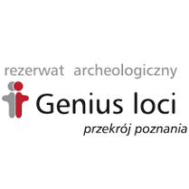 Logo rezerwatu archeologicznego genius loci.