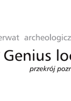 Logo rezerwatu archeologicznego genius loci.