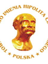 Logo towarzystwa imienia hipolita cegielskiego.