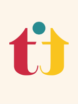 dwie literki t zwrócone do siebie laseczkami z dużą kropką u góry