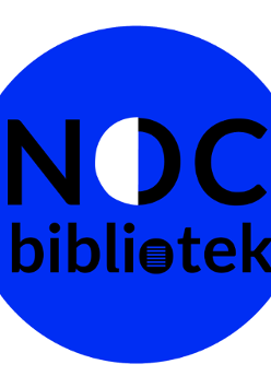Logo noc bibliotek.