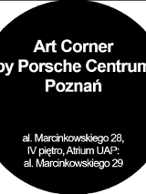 Logo art corner by porsche.