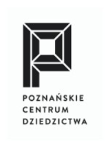 Logo poznańskiego centrum dziedzictwa.