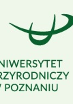 Logo Uniwersytetu Przyrodniczego w Poznaniu.