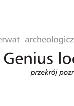 Logo Rezerwatu Archeologicznego Genius Loci.