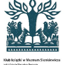 Logo Klubu Książki w Muzeum Sienkiewicza.