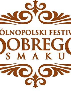 Logo na którym widnieje nazwa Ogólnopolski Festiwal Dobrego Smaku.