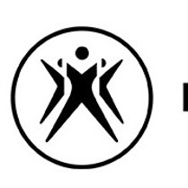 Czarno-biały logotyp Polskiego Teatru Tańca