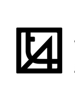 Czarno-białe logo: litery "t" i "A" połączone ze sobą w czarnym kwadracie, obok napis "TEATR ANIMACJI".