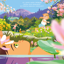 Fragment plakatu filmowego.