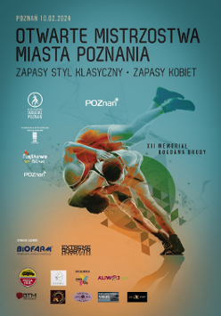 Memoriał Bogdana Brody w zapasach - plakat