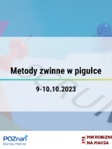 Grafika promocyjna bezpłatnego szkolenia pod tytułem Metody zwinne w pigułce Szkolenie odbędzie się 9 i 10 października 2023 r. w godzinach 16:30-20:00. Szkolenie poprowadzi pani Beata Zięba z firmy Get Better Beata Zieba.
