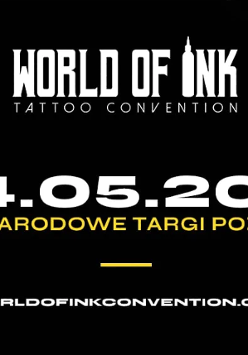 Na czarnym tle biało-żółte napisy, które informują o wydarzeniu.