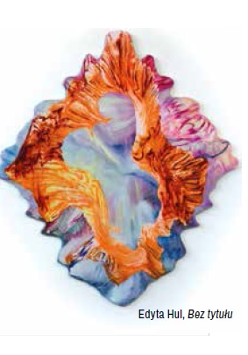 Obraz bez tytułu Edyty Hul.